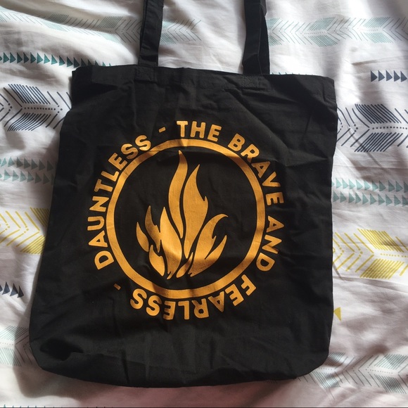 Divergent Dauntless Tote Bag