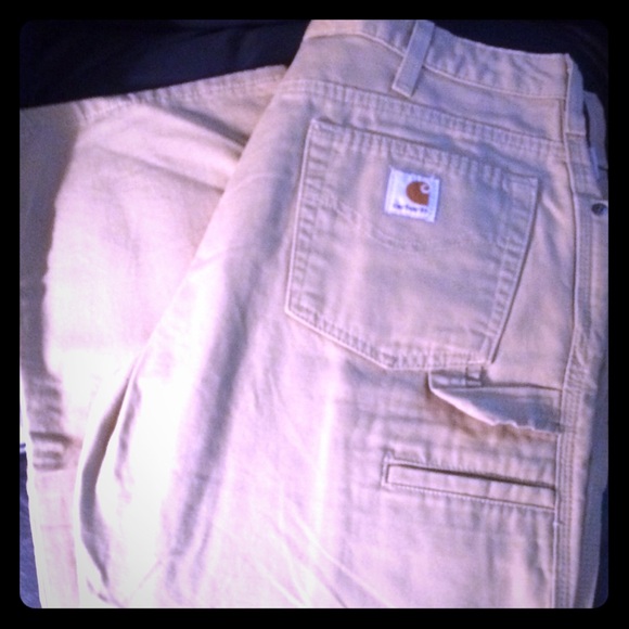 Women's Khaki Carhartt Pants