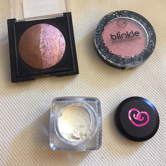 Maybelline, JCats shimmer eyeshadow & City color