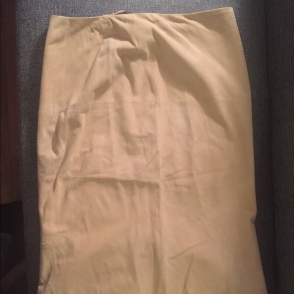 Ralph Lauren Suede Skirt