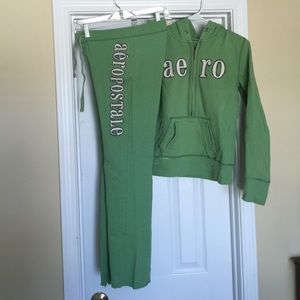 Aéropostale Forrest Green Sweat/jumpsuit