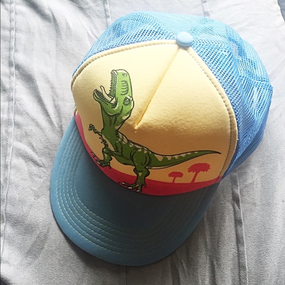 Funky Unique Blue Dinosaur Hat