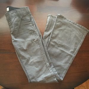 Free people pull on kick flare jeans