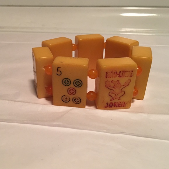 Vintage Mahjong Bracelet
