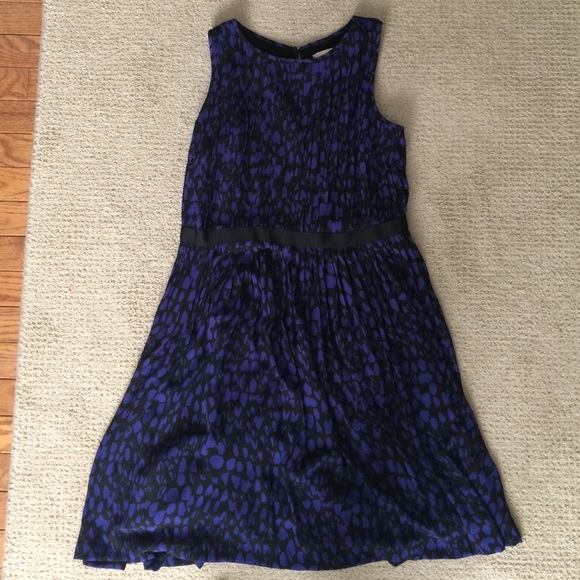 LOFT Dresses & Skirts - 💥Price reduction 💥purple and black leopard print