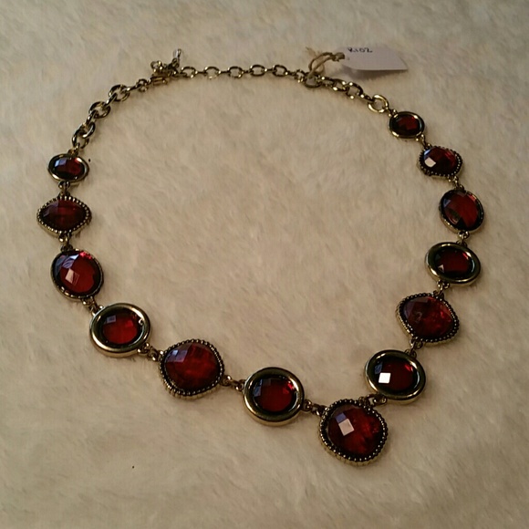 Ruby Red Necklace - Picture 2 of 3