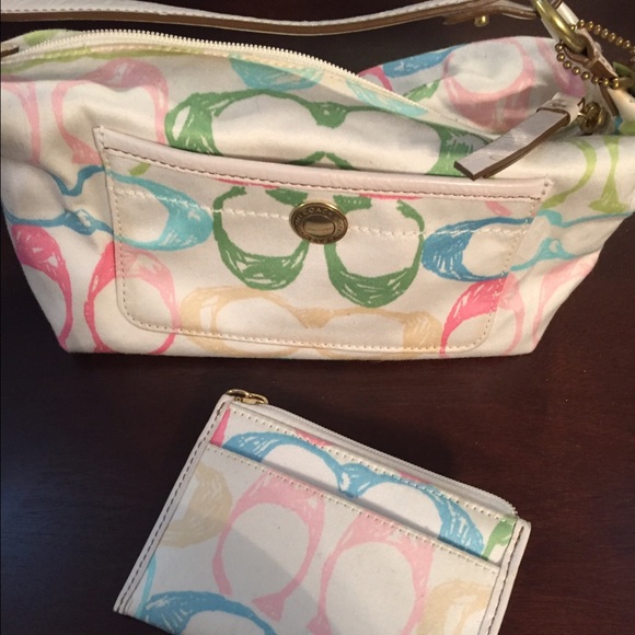 Coach Pouch with Coin Purse