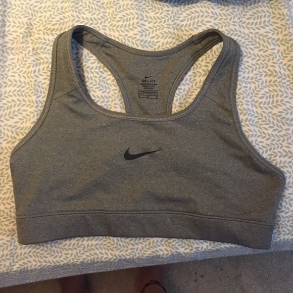 Grey Nike sports bra basically band new