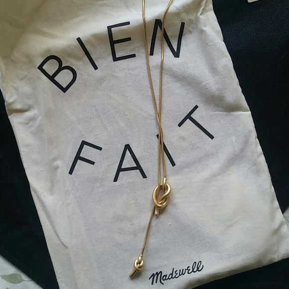 NWT Madewell knotshine necklace