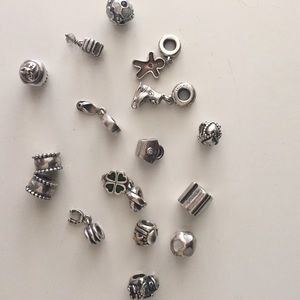 All Authentic Pandora Charms - 16 all together!