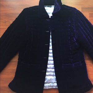 Handmade Velvet and Silk Coat
