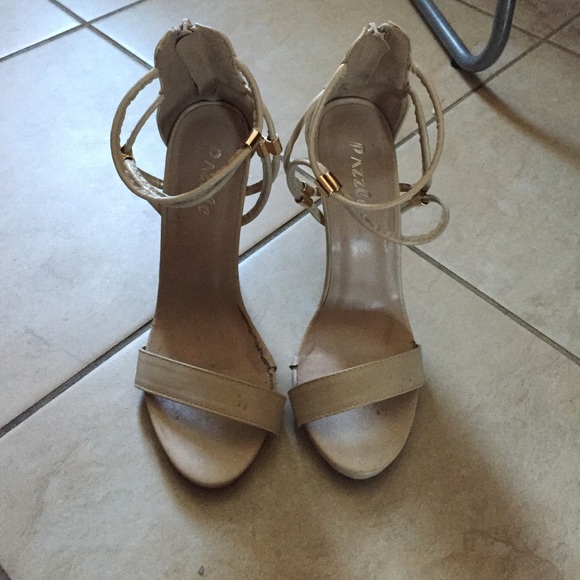 Sexy Nude strapped heels