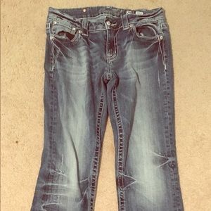 Dark wash Miss Me Jeans in brand new condition