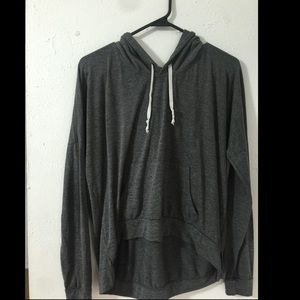 BRANDY MELVILLE GREY SUPER SOFT HOODIE