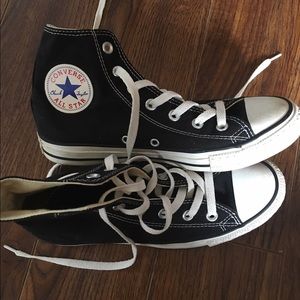 Black Hightop Converse