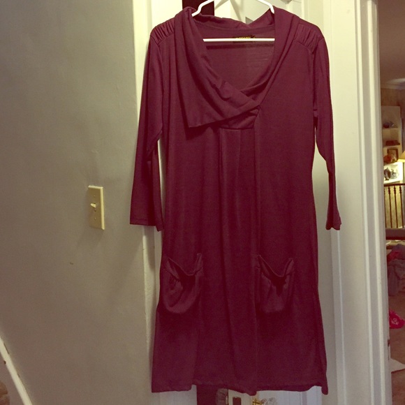 Reborn XL mauve dress