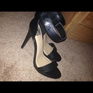 Black high heels