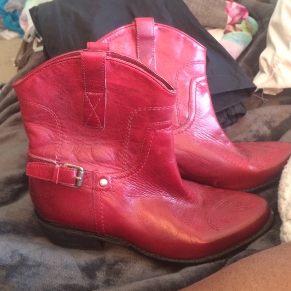 Cherry cowgirl boots