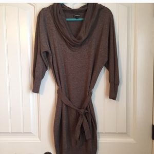 EXPRESS Brown Sweater Dress