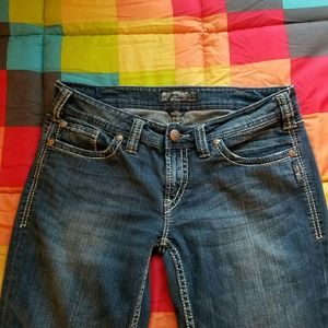 Silver Aiko jeans 32x35