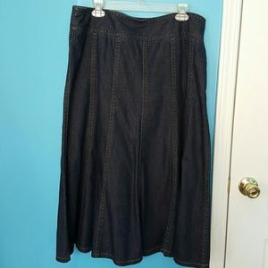 Liz Claiborne Denim Skirt