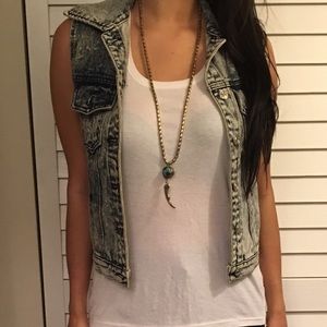 Brandy Melville denim vest