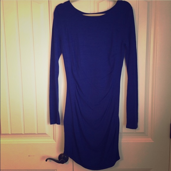 EXPRESS Blue Sweater Dress