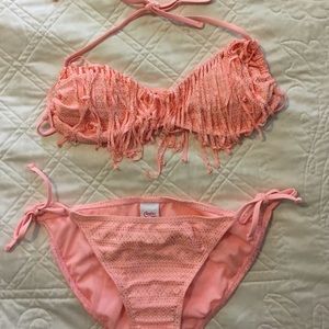 👙Candies fringe top bikini 👙