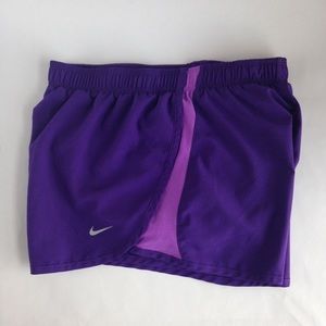 Purple Nike dri-fit Shorts