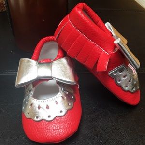 Baby infants girls moccasin