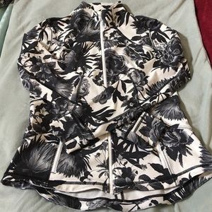 Lululemon Athletica Floral Jacket