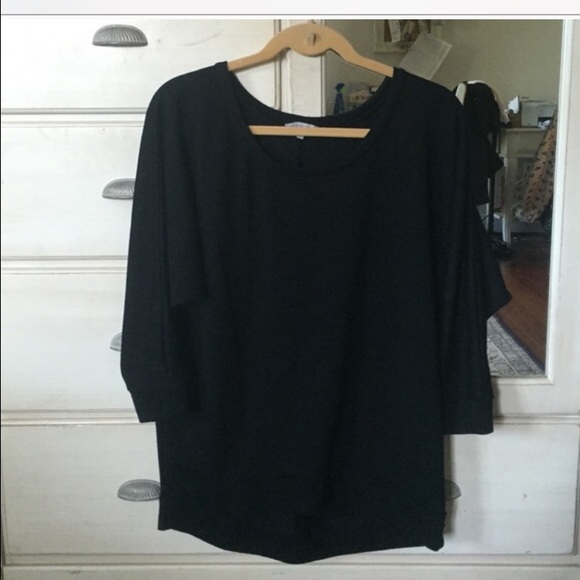 Charlotte Russe Black Tunic top M