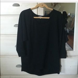Charlotte Russe Black Tunic top M