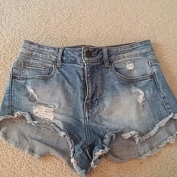 Delia's Bradley Cut Off Denim Shirts