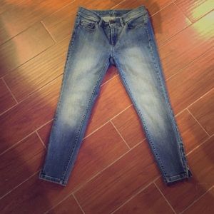 LOFT modern skinny ankle jeans