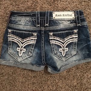 Rock Revival Jean Shorts