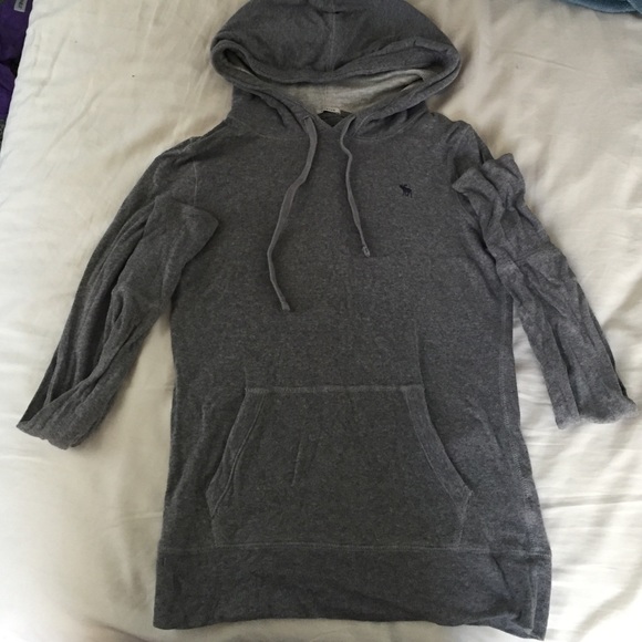 Abercrombie and Fitch Stretch Long Sleeve Hoodie
