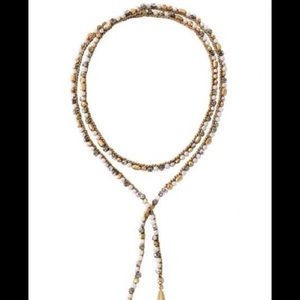 Stella & Dot Zoe Lariat Necklace gold