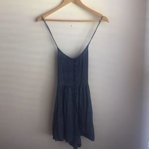 MINKPINK flowy polka dot romper SMALL