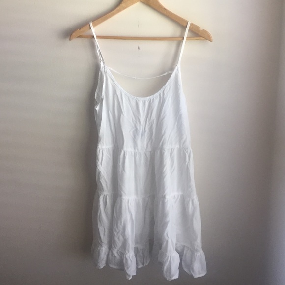 BRANDY MELVILLE white open back dress