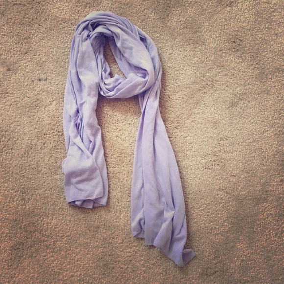 Lavender cotton scarf