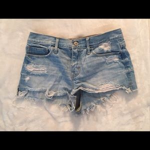 High Waisted Denim Shorts