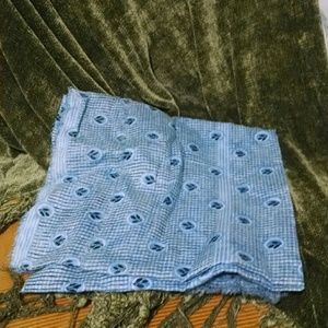 Blue levis bandana scarf vintage pattern