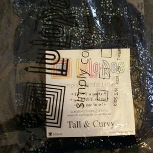 Lularoe TC black cat leggings NWT