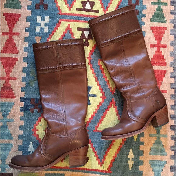 Frye Brown Leather Boots