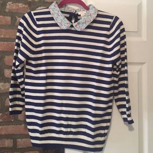 Jcrew Peter Pan collar sweater