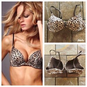 Victoria secret very sexy cheetah bra
