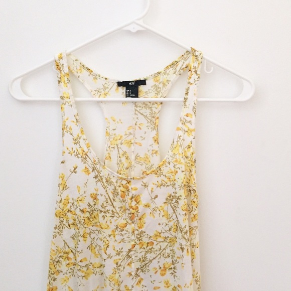 ✨ Reduced ✨ H&M • Yellow Floral Sundress