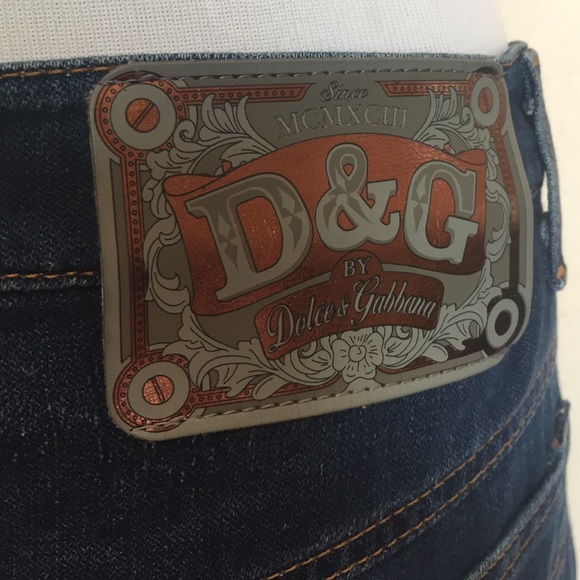 D&G tiered ruffle denim skirt - Picture 4 of 4