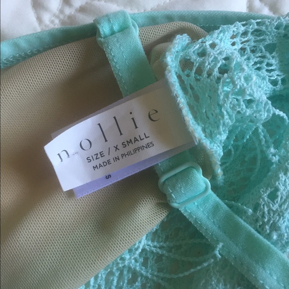 Nollie Mint Bralette - Picture 3 of 3